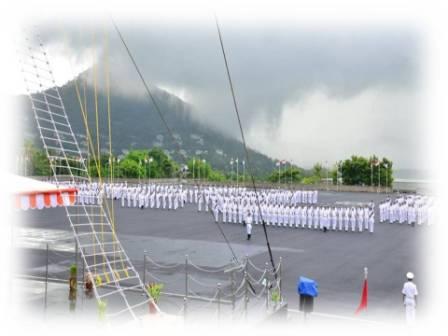 Training at INA - Indian Naval Academy